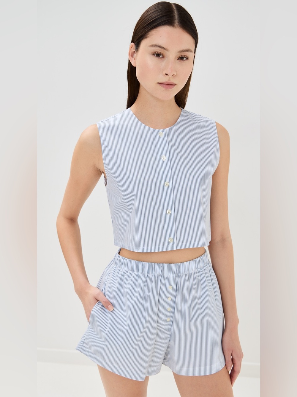 LESET YOSHI VEST
AND BOXER SHORTS